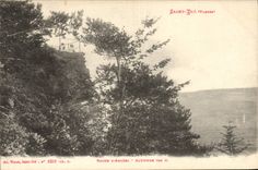 CPA Saint Die Roche d'Anozel 