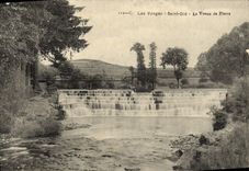 VINTAGE POSTCARD the Vosges Die Saint the stone Valve
