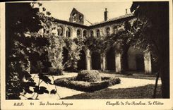 VINTAGE POSTCARD Arcs on Argens Vault of co. Roseline the cloister