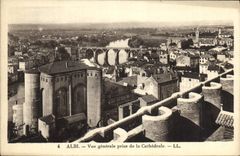 Opinión de Albi de la POSTAL de la VENDIMIA tomada de la catedral