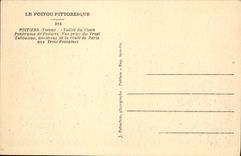 CPA Poitiers Vallee du Clain Panorama de Poitiers Vue Prise du Trait Tabouleau