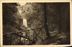 VINTAGE POSTCARD Gimel the Cascade