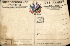 Chart of Correspondence of the Armies with chart Laon inside Metz Nancy Verdun
