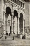 VINTAGE POSTCARD Lyon Gate of the basilica of Fourvieres