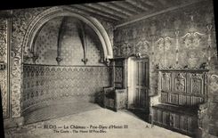 CPA Blois Le Chateau Prie Dieu d'Henri III