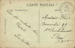 CPA Une Famille En Villegiature Oies