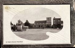 Iglesia Petersfiedl de St Peter S de la POSTAL de la VENDIMIA