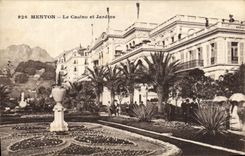 CPA Menton Le Casino et Jardins