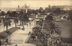 CPA Nice Le Jardin Public et la jetee Promenade