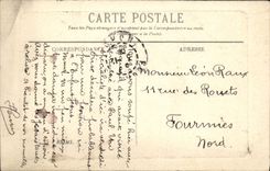 CPA Reims la place Royale Tramway