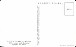 CPM Plaza De Armas Catedral Main Square Mexico