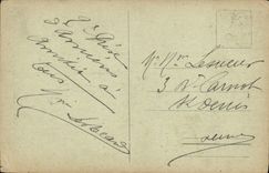 VINTAGE POSTCARD Amiens the Statue of Dallery