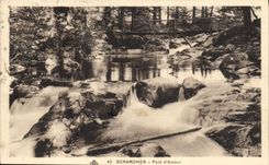 CPA Gerardmer Pont d'Amour