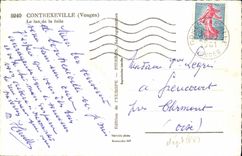 MODERN CARD Contrexeville the Lake of the Madness