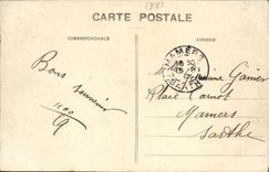 CPA Etablissement Thermal De Vittel Grande source et source salee