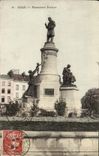 CPA Lille Monument Pasteur