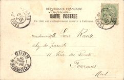 VINTAGE POSTCARD Paris Palate of the Invalids