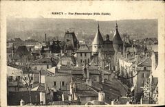 CPA Nancy Vue Pancramique Vieille ville