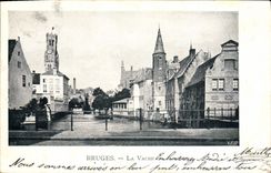 VINTAGE POSTCARD Bruges the Cow