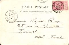 VINTAGE POSTCARD Bruges Gate of the Notre Dame Church