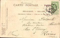 VINTAGE POSTCARD Bruges the Belfry and the Palate of the Governor