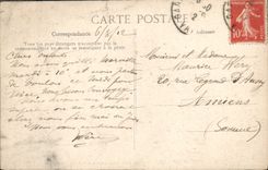 CPA Toulon Mourillon Le Fort Saint Louis a travers les palmiers