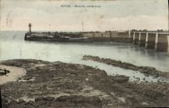 CPA Royan Estacade Maree Basse Bateau