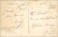 VINTAGE POSTCARD Amiens the Herbert Fountain