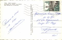 MODERN CARD Dax Edges of Adour Hotels thermal baths and Splendid