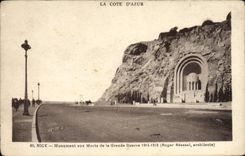 CPA Nice Monument aux Morts de la Grande Guerre Militaria 