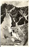 MODERN CARD Chamonix Seracs with the Junction Climbing of Mont Blanc Alpinism