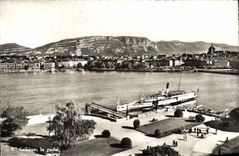 CPM Geneve La rade Bateau