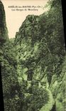 CPA Amelie Les Bains Les Gorges Du Mondony