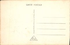 Monumento de Reims de la POSTAL de la VENDIMIA levantado por la ciudad con la memoria de su niños muertos para Militaria Francia