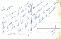 CPM Oran Vue Generale