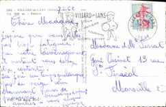 MODERN CARD Villard De Lans Vercors Swimming pool Olympic Teleferic