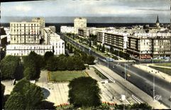 POSTAL MODERNA avenida de Le Havre el natural del Champs Elysées de Le Havre