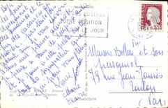 POSTAL MODERNA avenida de Le Havre el natural del Champs Elysées de Le Havre