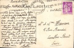 VINTAGE POSTCARD Rennes the New Garden Of Thabor the Cascade