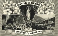 VINTAGE POSTCARD Souvenir Of Doors to the Cave I Have Request For You