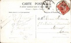 VINTAGE POSTCARD That My Canticle Would be Tender Woman