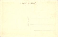 VINTAGE POSTCARD Sainte Genevieve Neuilly sur Seine Seen from Of the Small Bridge