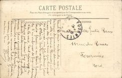 VINTAGE POSTCARD Rheims Panorama Taken Of St Jacques