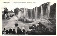 CPA Versailles Le Bassin De Neptune Grandes Eaux