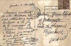 CPA Nancy Entree Du Musee Lorrain