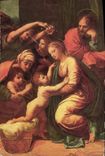 CPM Raphael Sanzio La sainte famille