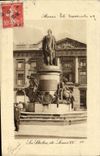 VINTAGE POSTCARD Rheims the Statue Of Louis XV
