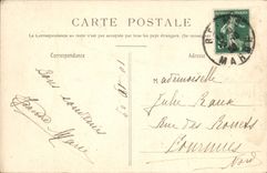 CPA Reims Eglise Saint Remi Grand Portail