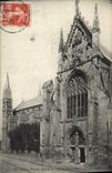 VINTAGE POSTCARD Rheims Side Gate Of the Church Saint Remi