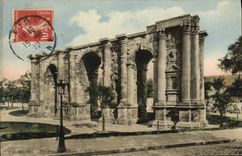 CPA Reims La porte de Mars